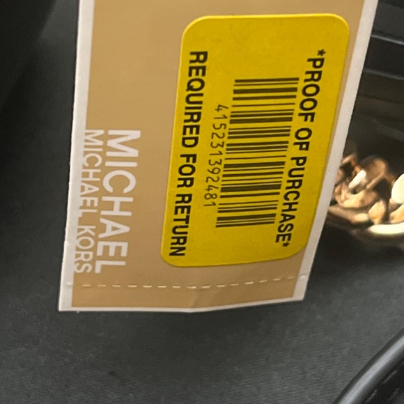 NWT Michael Kors Lg. Jet Set Crossbody/Soulder Bag. Calf Hair/Animal Print Front - Picture 3 of 16